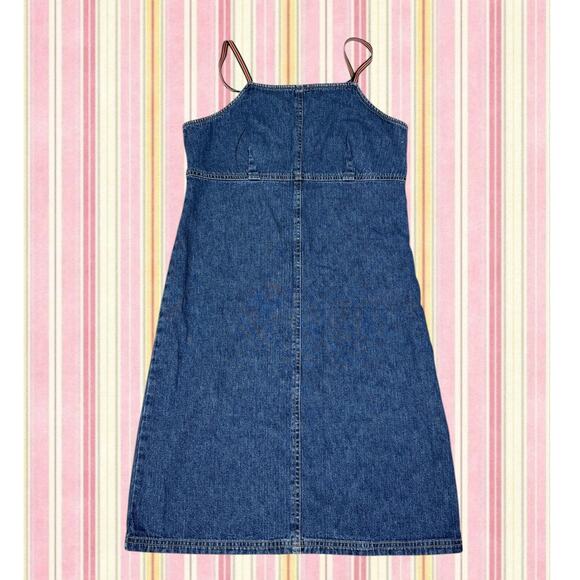 American Eagle Outfitters Dresses & Skirts - y2k American Eagle Womens Size 4 Denim Sleeveless Mini Dress